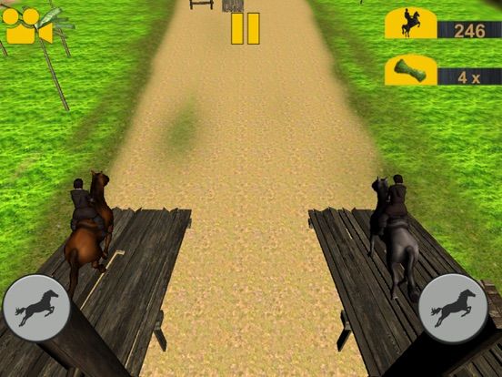 Crazy Horse Racing Champion game screenshot