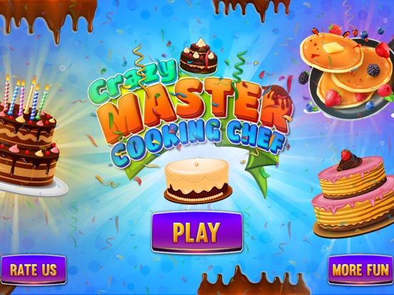 Crazy Master Cooking Chef App Screenshot