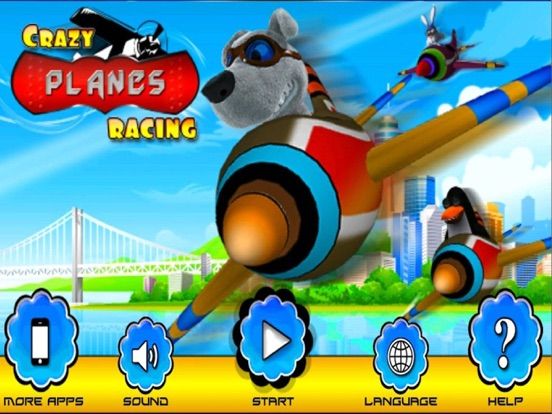 Crazy Planes Racing Simulator game screenshot