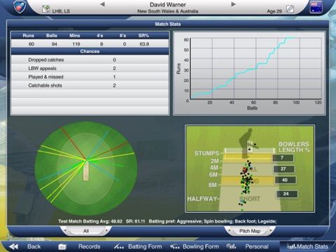 Cricket Captain 2015 game screenshot