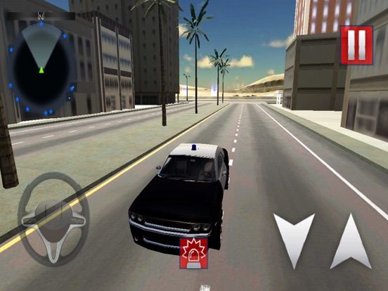 Crime City Police Car Chasing game screenshot