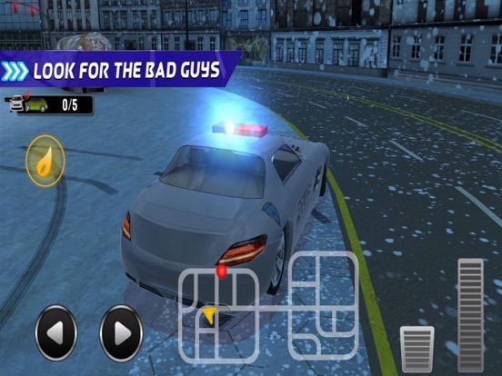 Crime Police Car Chase game screenshot