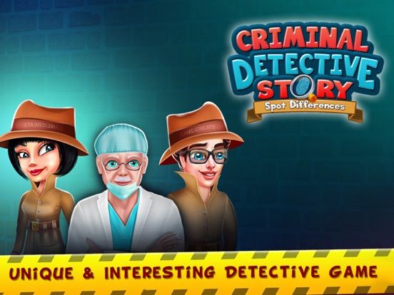 Criminal Detective Story App Screenshot