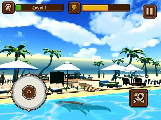Crocodile Attack 3D game screenshot