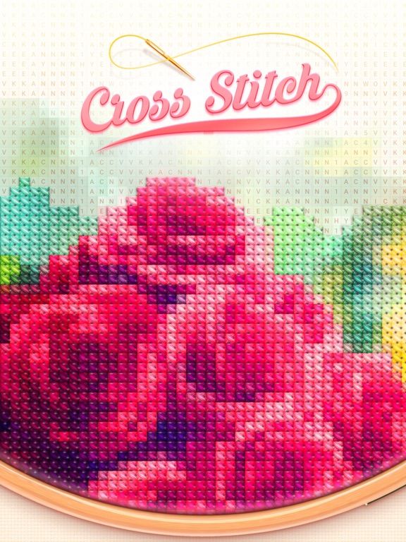 Cross Stitch: Color by Number game screenshot