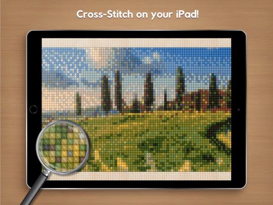 Cross-Stitch World game screenshot