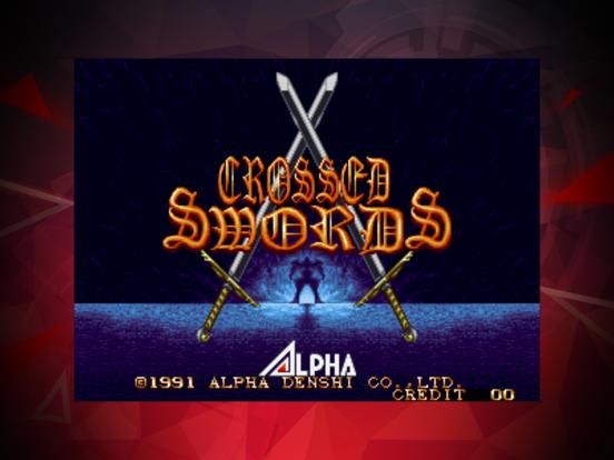 CROSSED SWORDS ACA NEOGEO game screenshot
