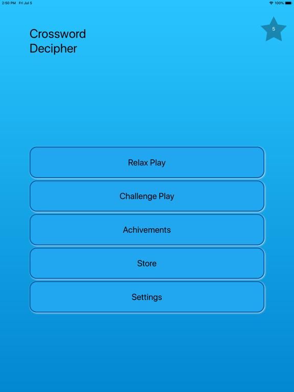 Crossword Decipher App Screenshot