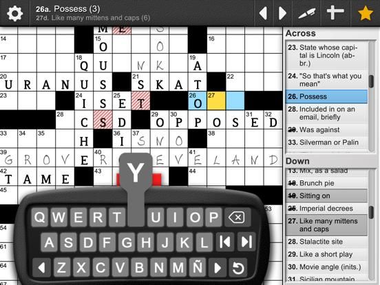 Crossword Free :-) game screenshot