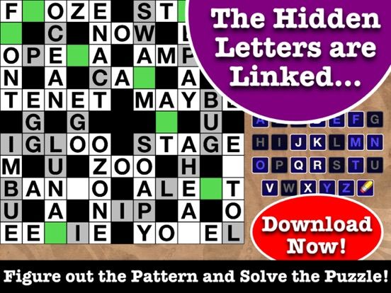 Crossword Jewels game screenshot