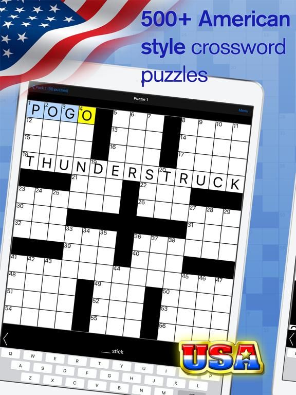 Crossword US game screenshot