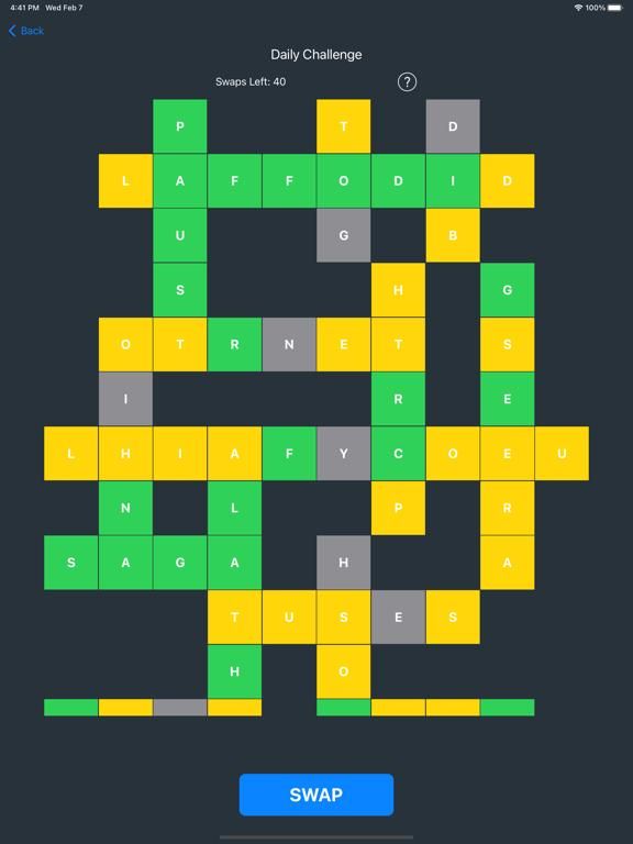 CrossWordle Puzzle game screenshot