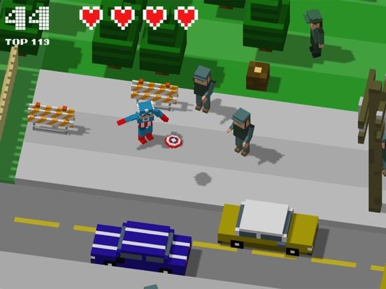 Crossy Heroes game screenshot
