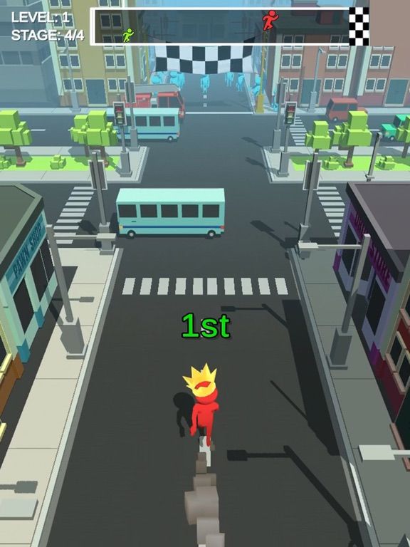 Crossy Run game screenshot