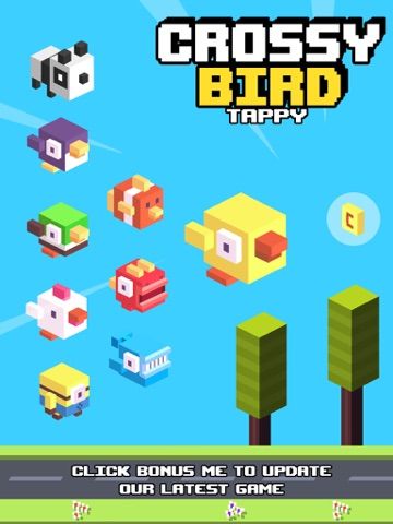 Crossy Tiny Bird Tappy game screenshot
