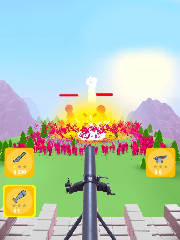 Crowd Defense game screenshot