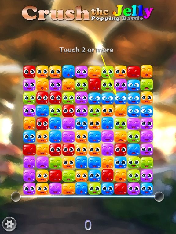 Crush the Jelly game screenshot