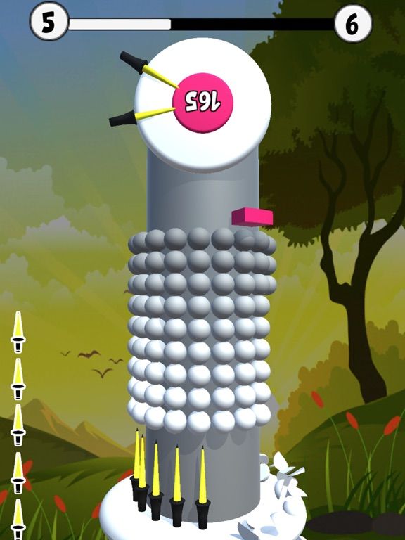 Cut balls game screenshot