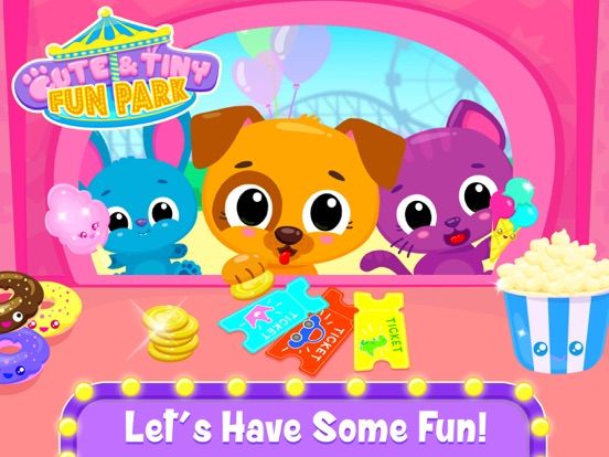 Cute & Tiny Fun Park game screenshot