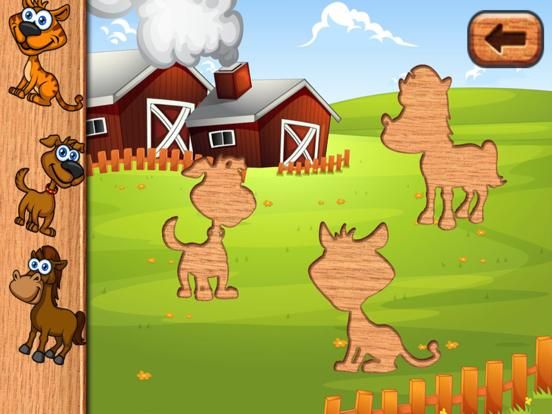 Cute Animal Puzzles and Games for Toddlers and Kids (includes jigsaw puzzles) game screenshot