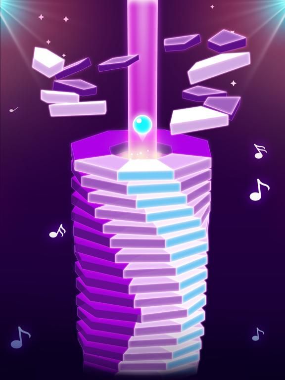 Dancing Helix:Colorful Twister game screenshot