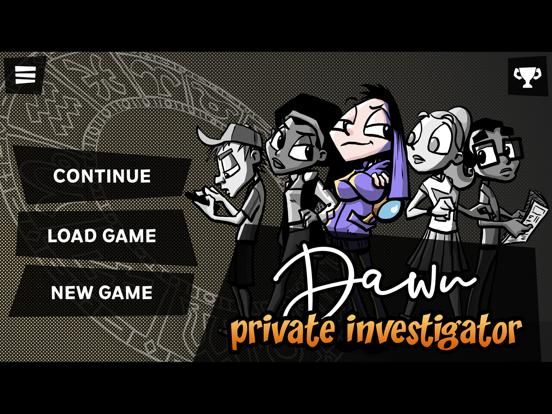 Dawn, P.I. App Screenshot