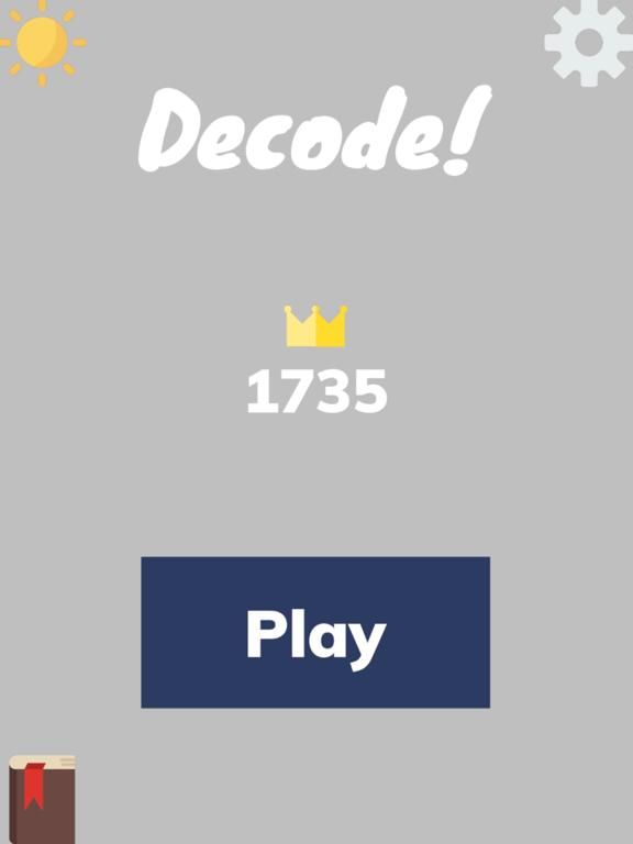 Decode! game screenshot