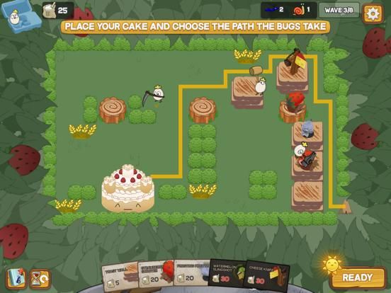 Defend the Cake Tower Defense game screenshot
