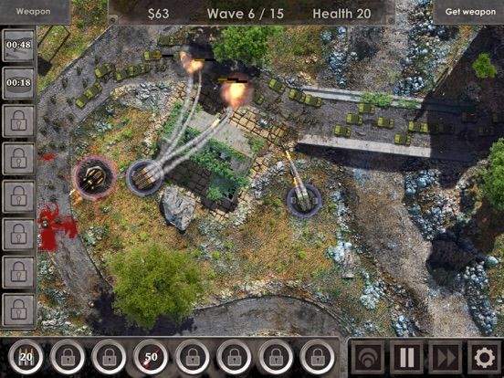 Defense Zone 3 HD game screenshot
