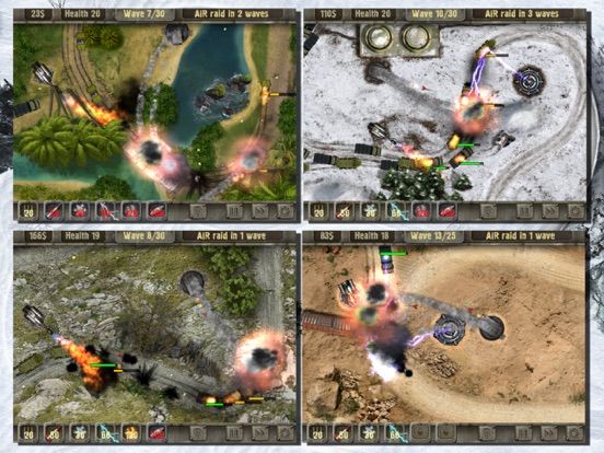 Defense zone HD game screenshot