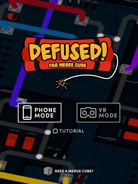 Defused! for Merge Cube game screenshot