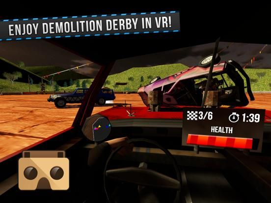 Demolition Derby Virtual Reality (VR) Racing game screenshot
