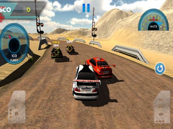 Desert Car Drift 3d game screenshot
