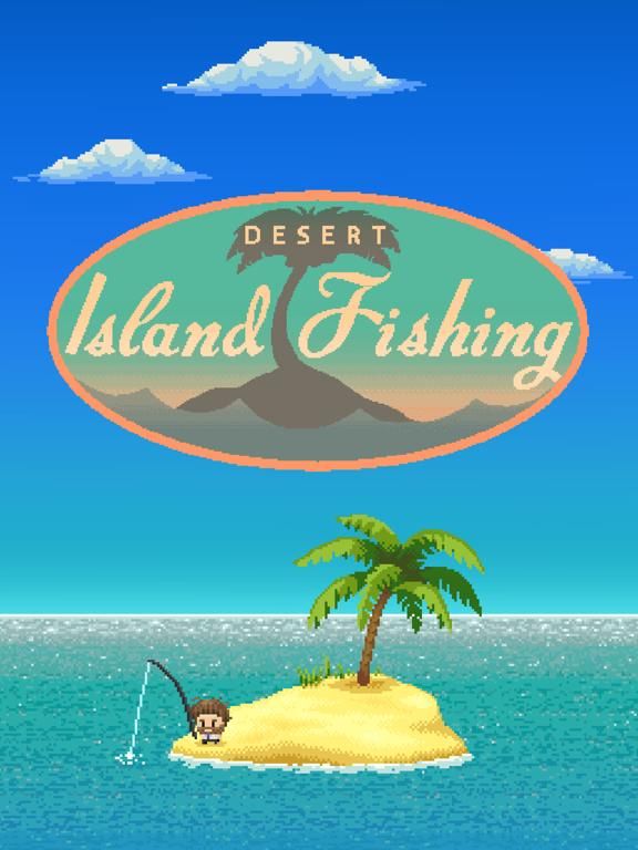 Desert Island Fishing game screenshot