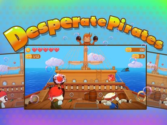 Desperate Pirates App Screenshot