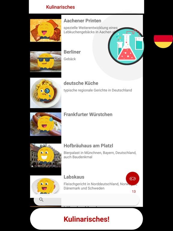 Deutschland Spiel App Screenshot