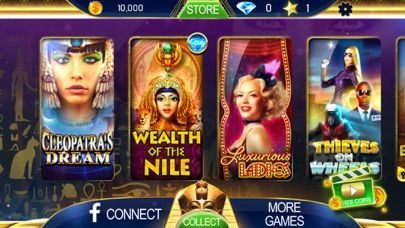 Diamond Of Cleopatra Slots game screenshot