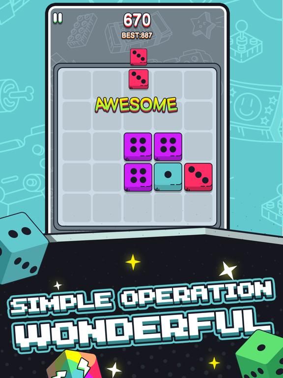 Dice Merge Pro App Screenshot