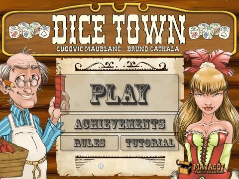 Dice Town Mobile game screenshot