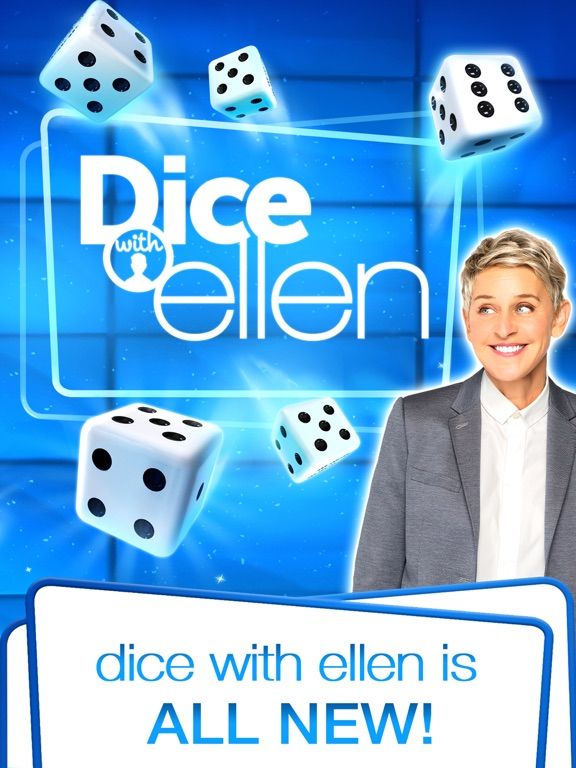 Dice with Ellen game screenshot