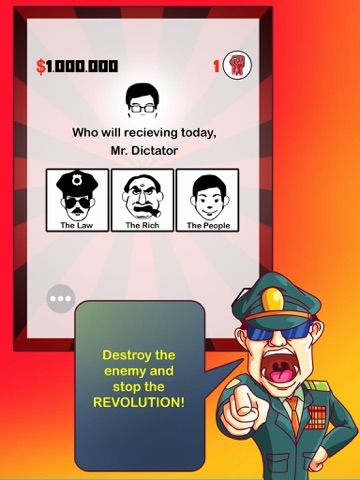 Dictator game screenshot