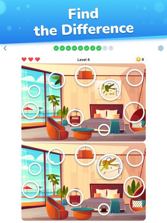 Differences game screenshot