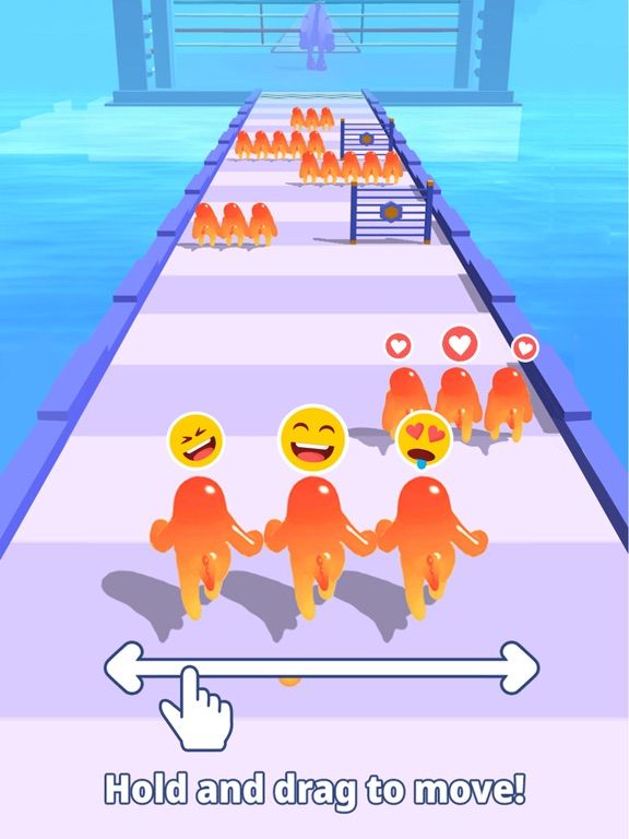 Dino Runner 3D: Blob Clash App Screenshot