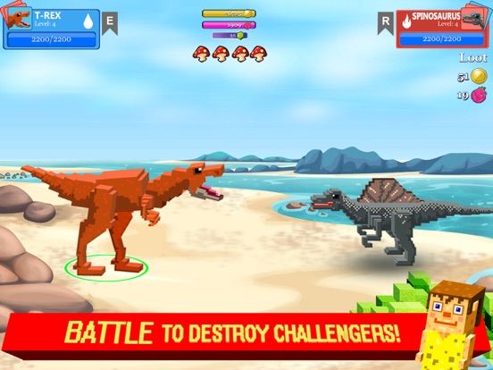 Dino Village game screenshot