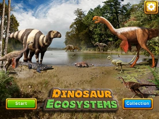 Dinosaur Ecosystems App Screenshot