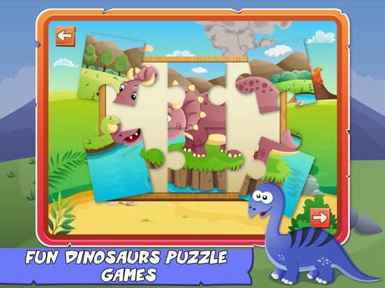 Dinosaurs For Kids Fun Games App Screenshot