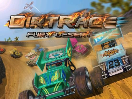 Dirt Race Fury Desert game screenshot