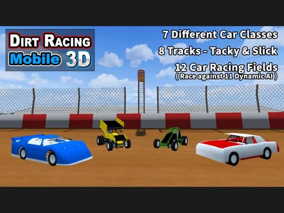 Dirt Racing Mobile 3D game screenshot