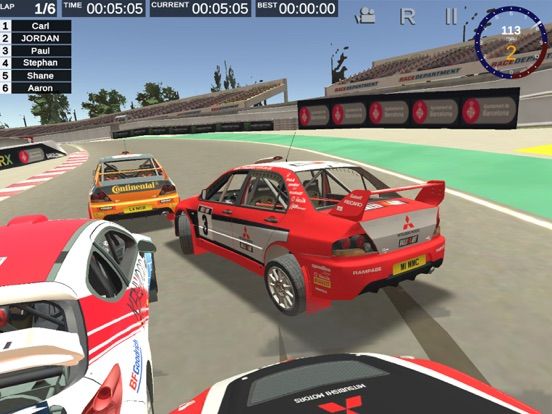 Dirt Rallycross game screenshot