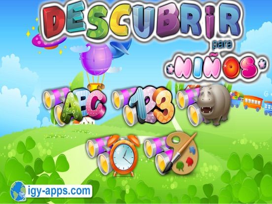 Discover Spanish for kids game screenshot
